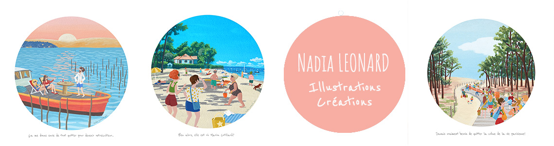 Nadia Leonard - Illustratrice Auteure